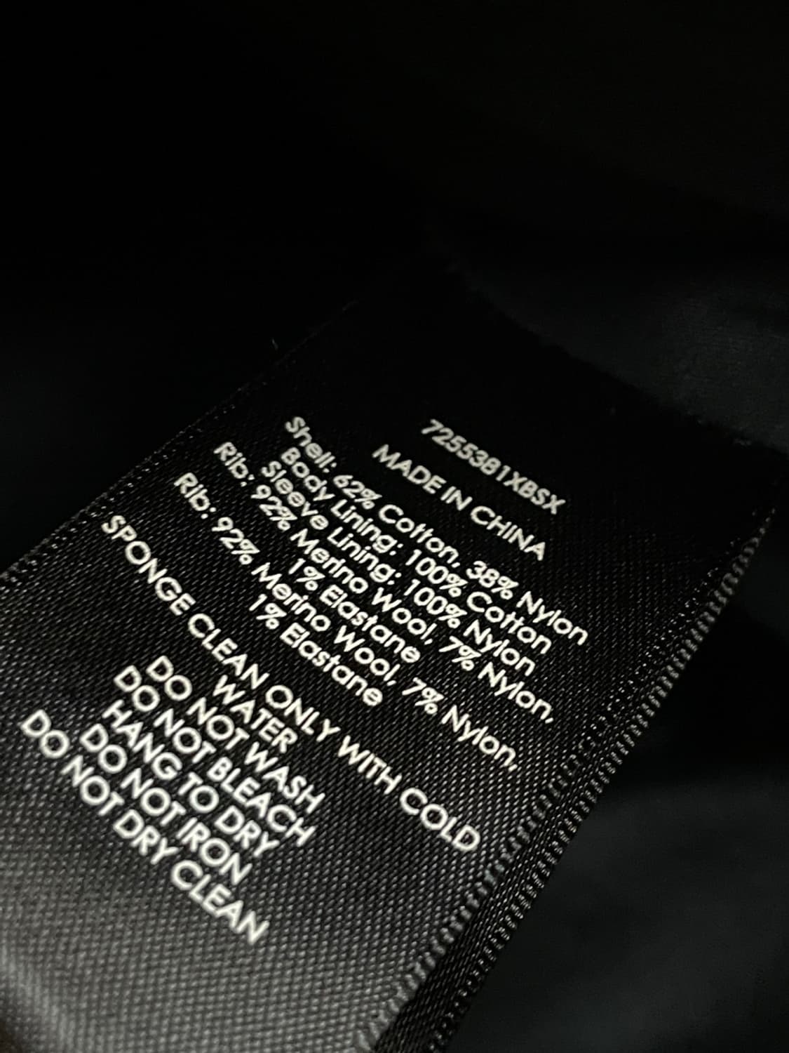 폴로 랄프로렌 블랙 라벨 봄버 자켓 상품이미지6