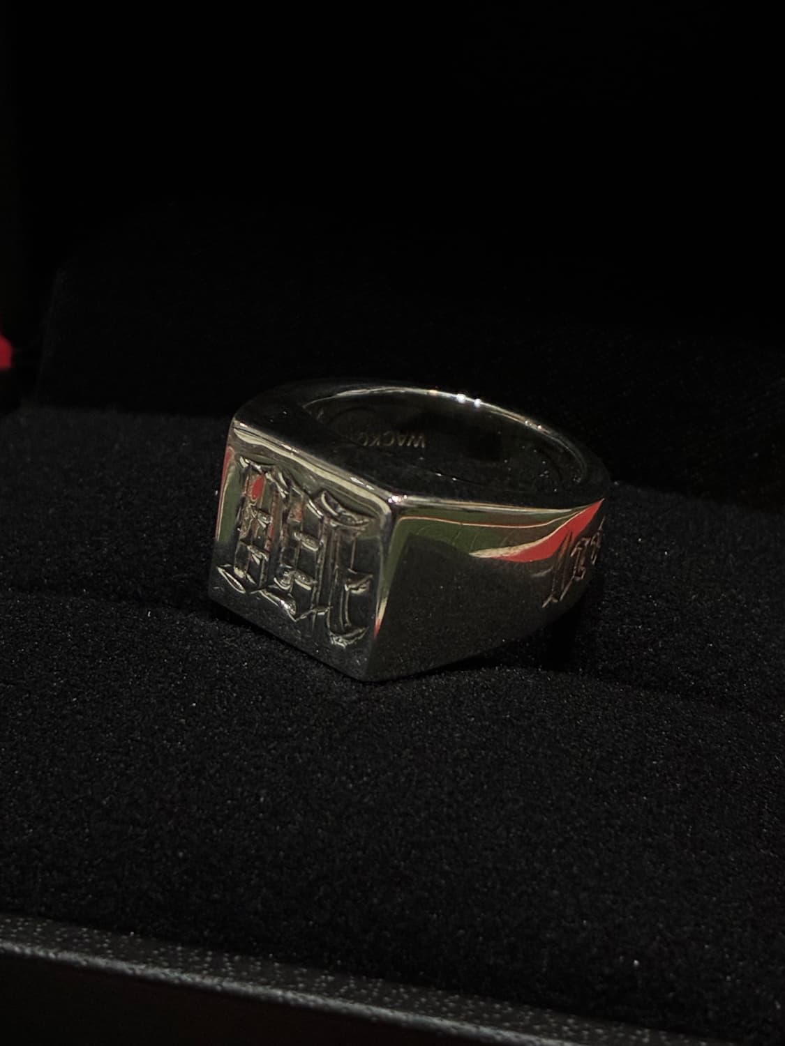 Wacko Maria  Signet Ring 와코마리아 시그넷 링(반지) 상품이미지1