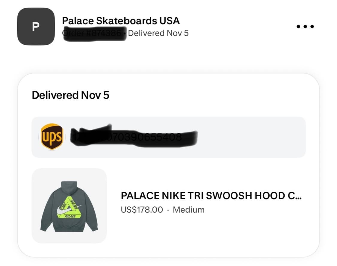 팔라스 나이키 후드 차콜 M 상품이미지1