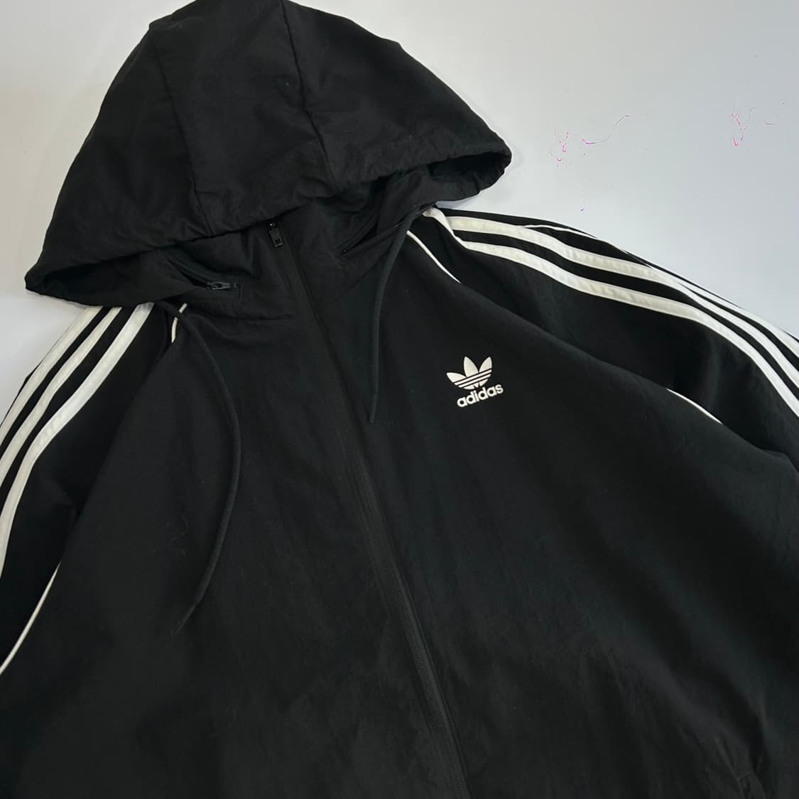 Adidas 아디다스 파이어버드 2-way 블랙 바람막이  상품이미지4