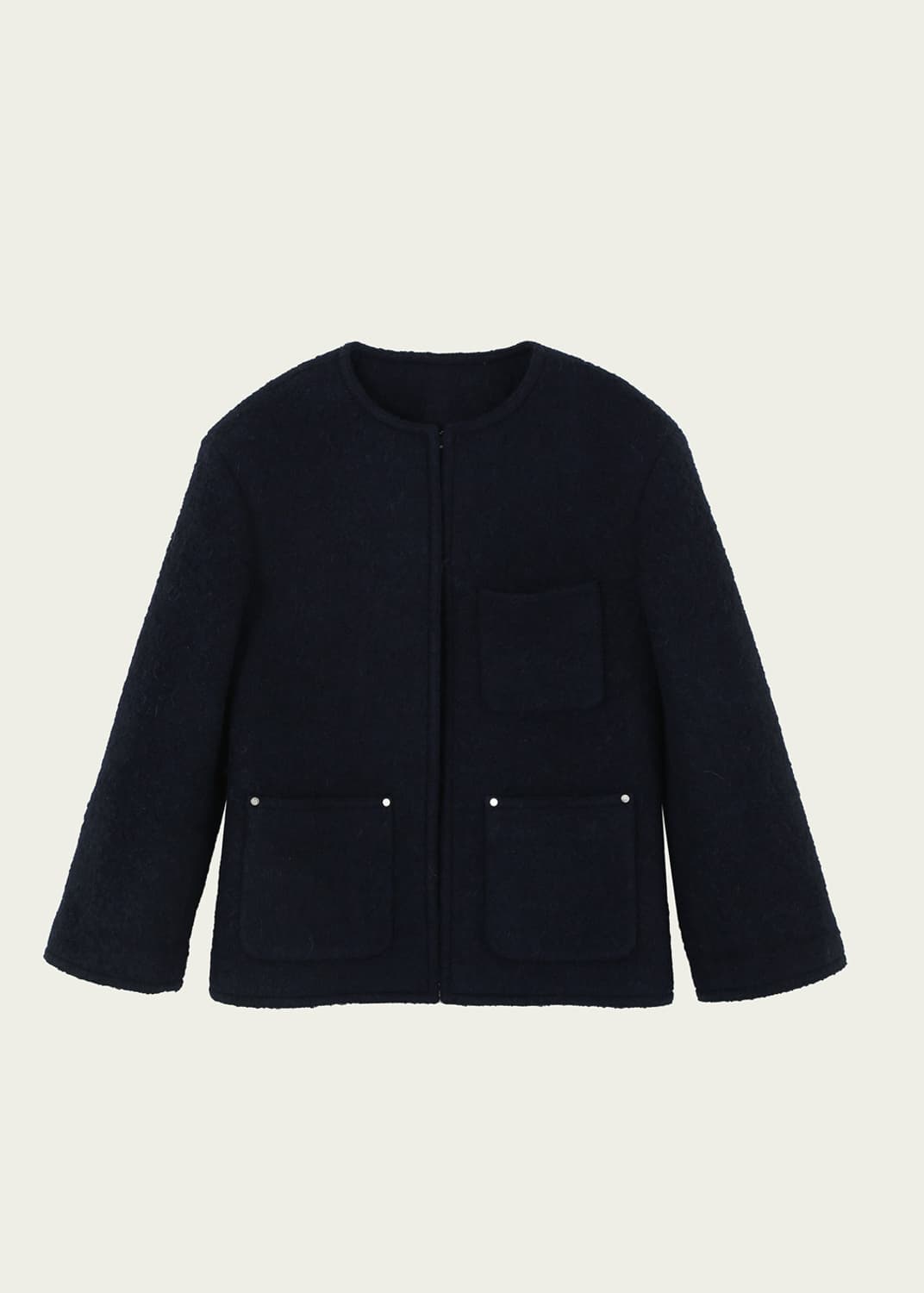 Ribbonbit  리본빛 Ness Tweed Jacket Navy   상품이미지1