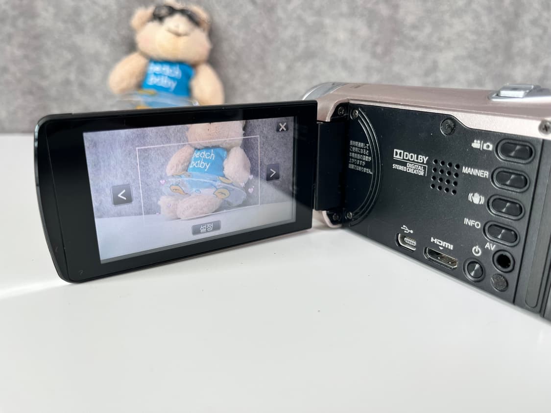 희귀컬러 / 입문자 추천 / Jvc gz 117 빈티지 캠코더 상품이미지4