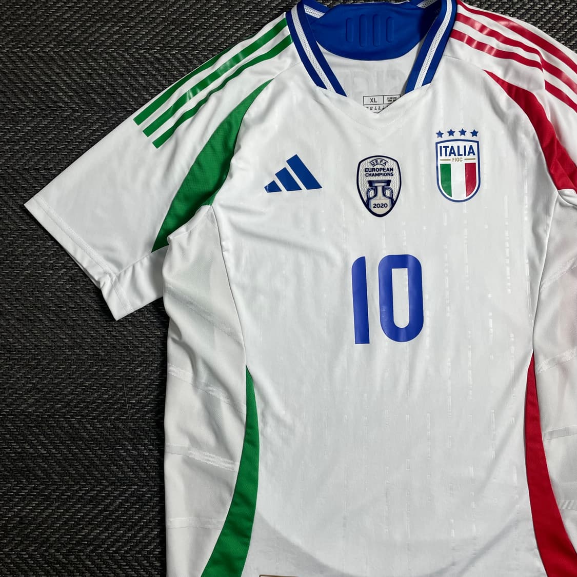 아디다스 이탈리아 어웨이 유로 2020 시즌 인시네 유니폼o 4757 상품이미지3