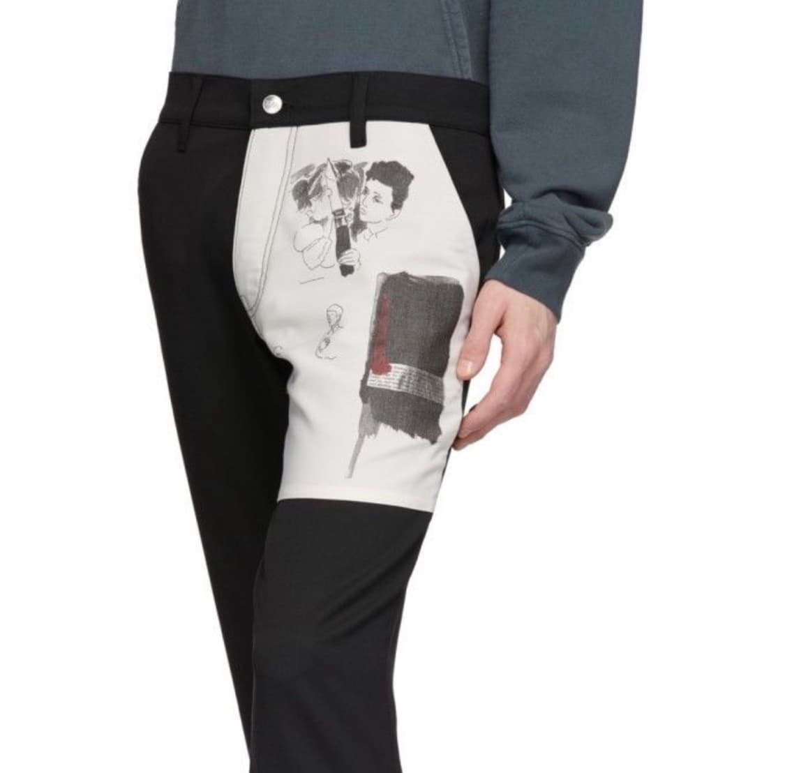 ERD 20ss Skinny Wool Patch Trouser 상품이미지2