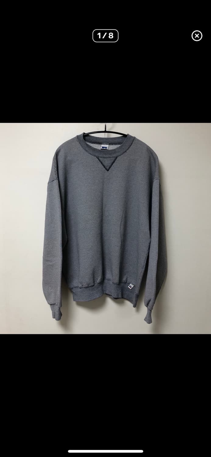 빈티지 러셀 스트라이프L 상품이미지1