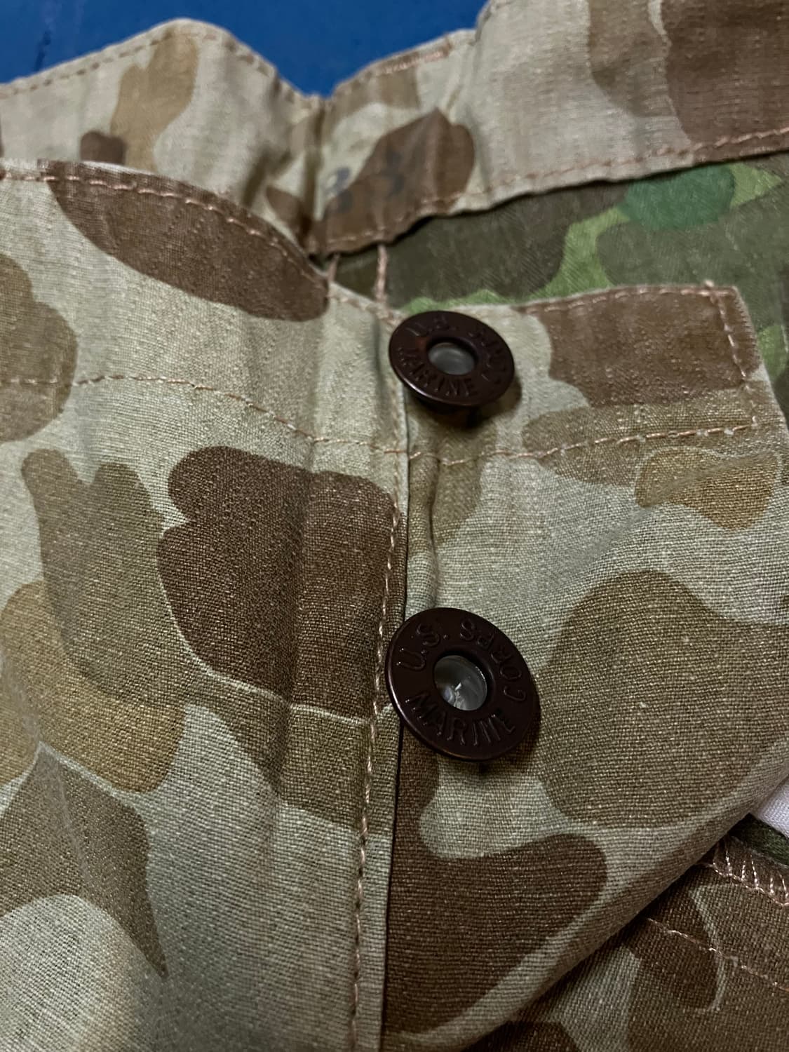USMC P1941 복각 덕카모 팬츠 33  상품이미지4