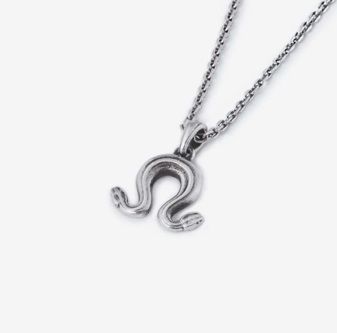 omega snake pendant + 앵커체인 2mm 50cm 상품이미지1
