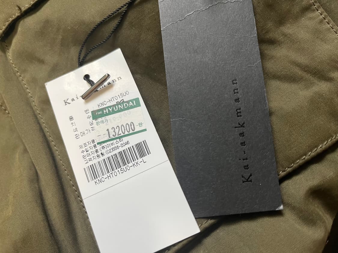 카이아크만 야상 코트 카키 L 상품이미지7