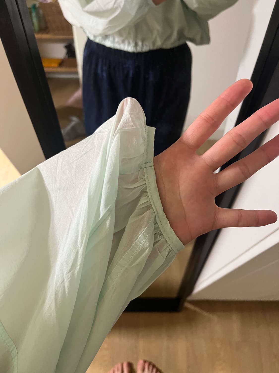 벌룬핏 민트 탑 상품이미지3