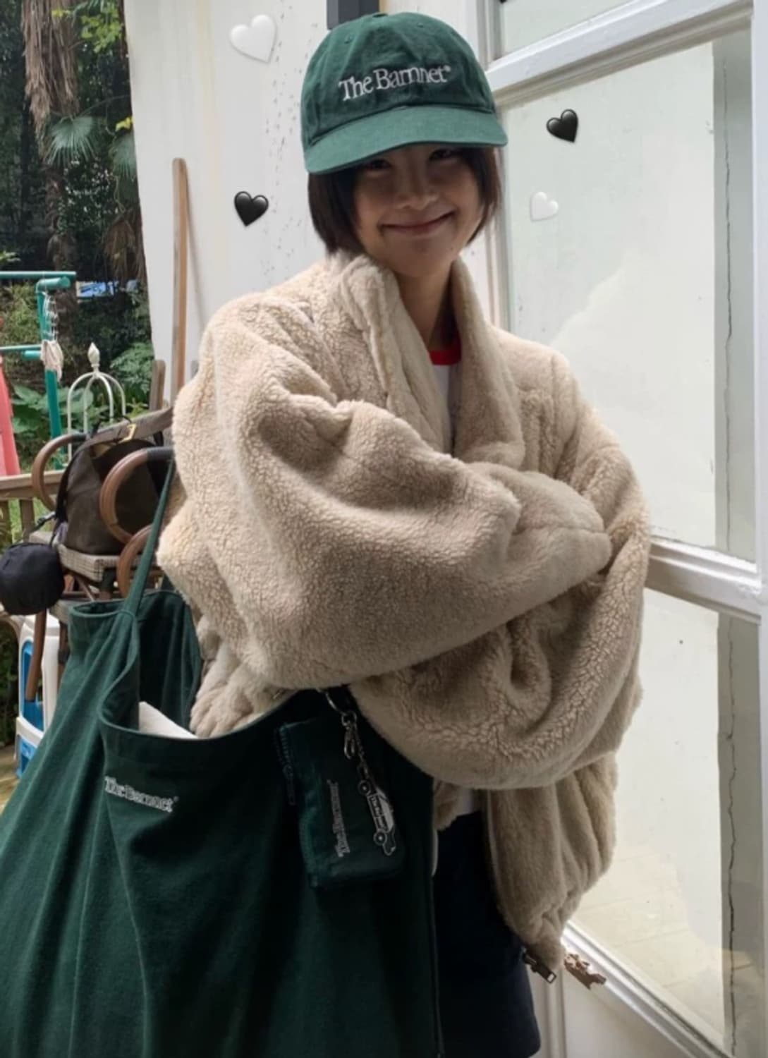 더바넷 에코 시어링 자켓  상품이미지1