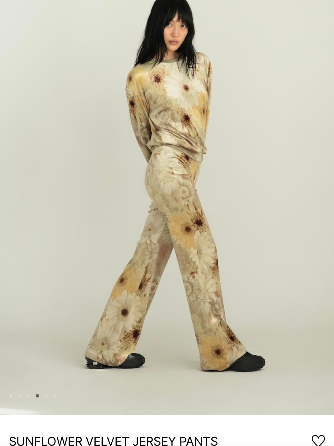 sunflower velvet jersey pants 상품이미지2