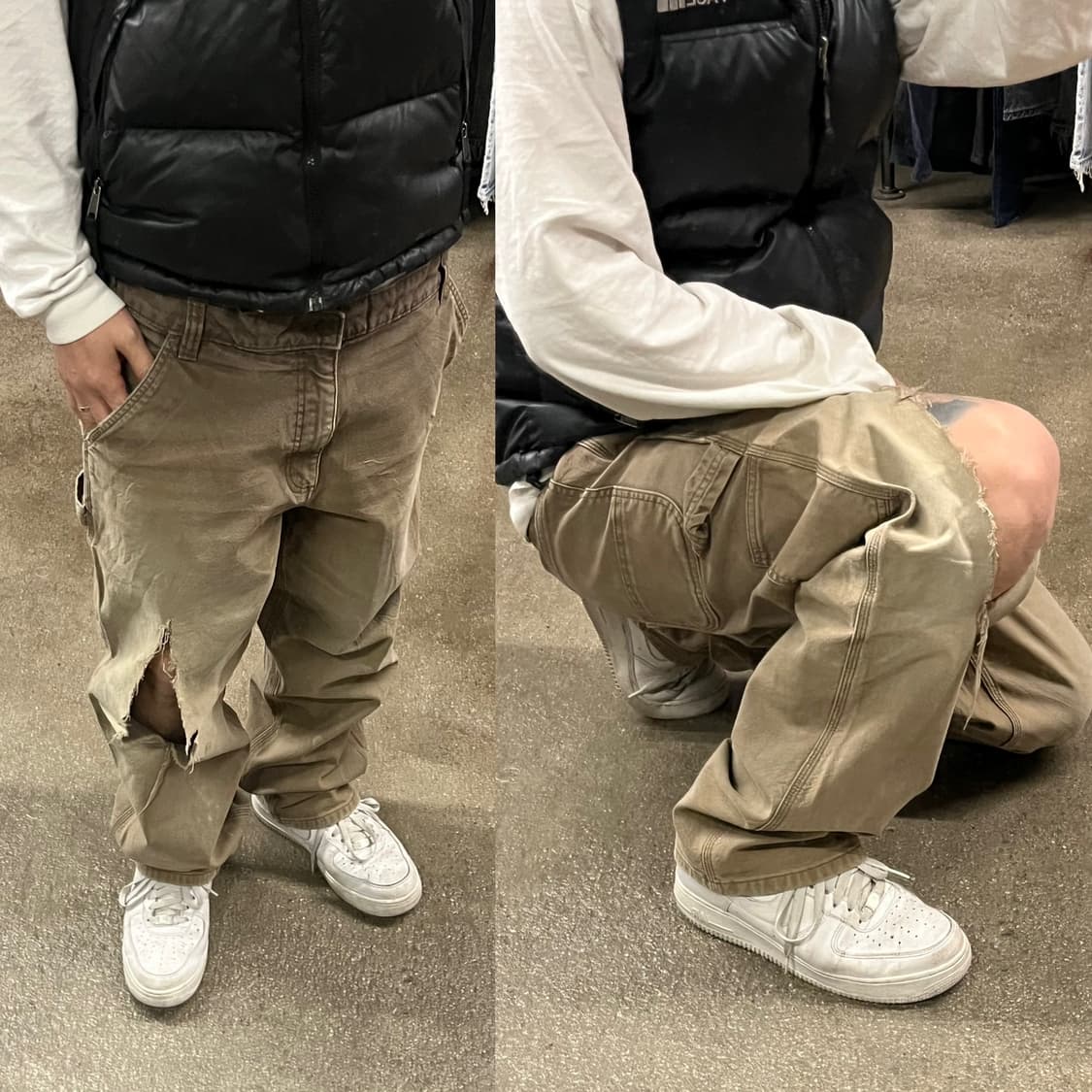 칼하트 데미지 카펜터 팬츠 (38“) 상품이미지7