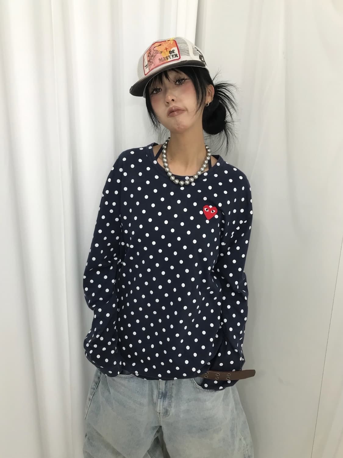 Comme des Garçons Heart Dots L/S 상품이미지2