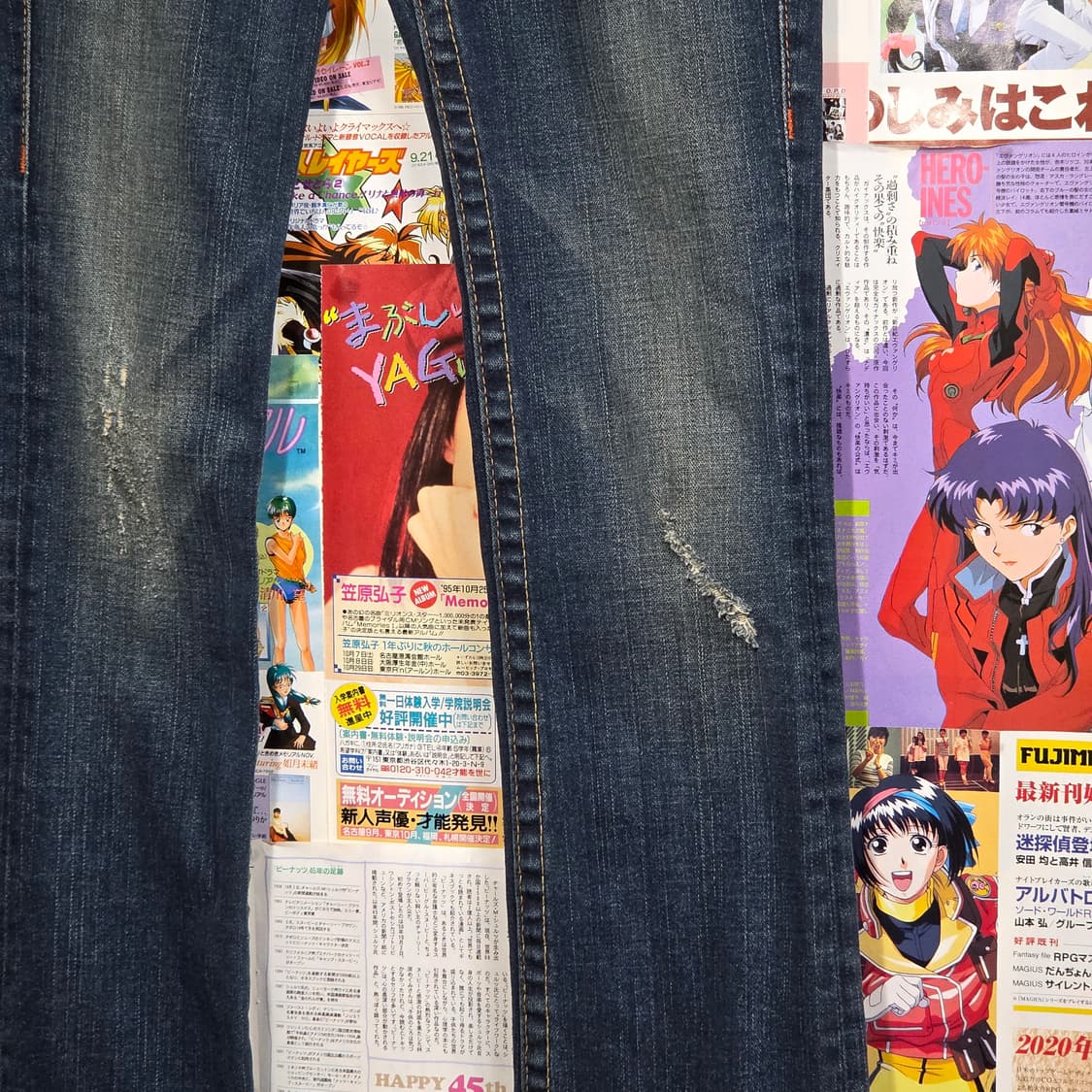 트루릴리전 베키 로우라이즈 데미지 데님 팬츠 상품이미지6