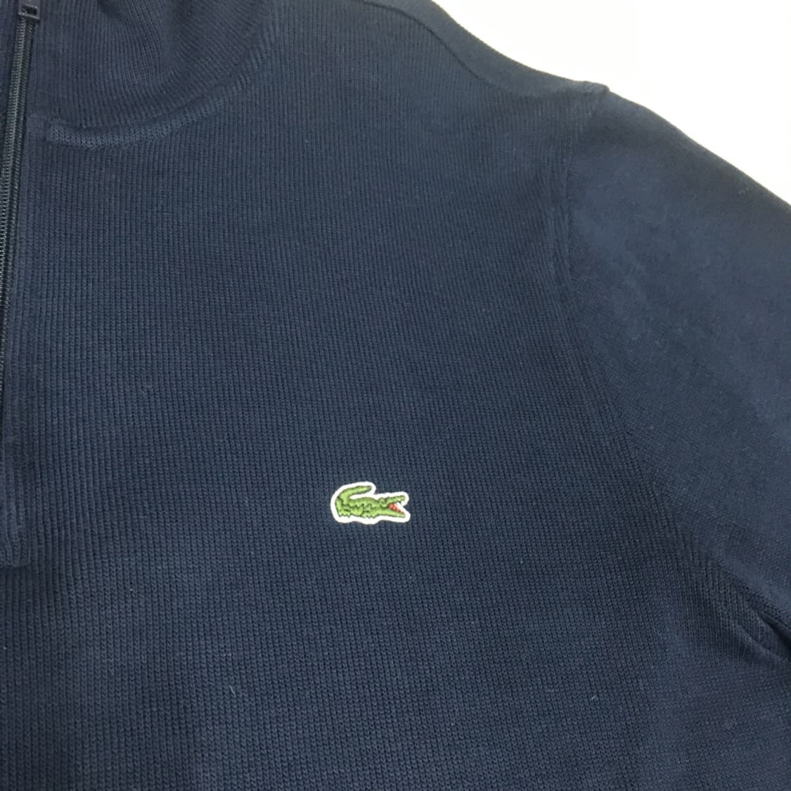 라코스테 스몰로고 하프집업 맨투맨 DD01 상품이미지2