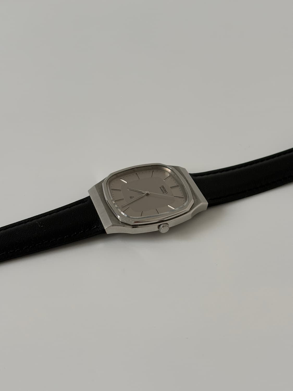 1980s Silver Square Quartz 상품이미지5