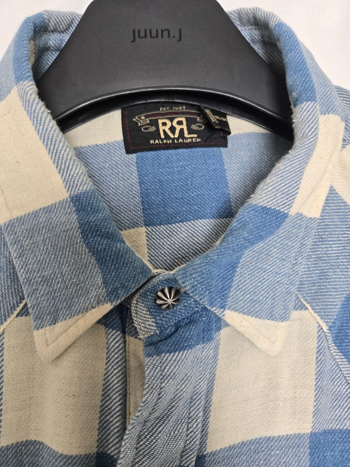 RRL 플래드 트윌 셔츠 XL 상품이미지2