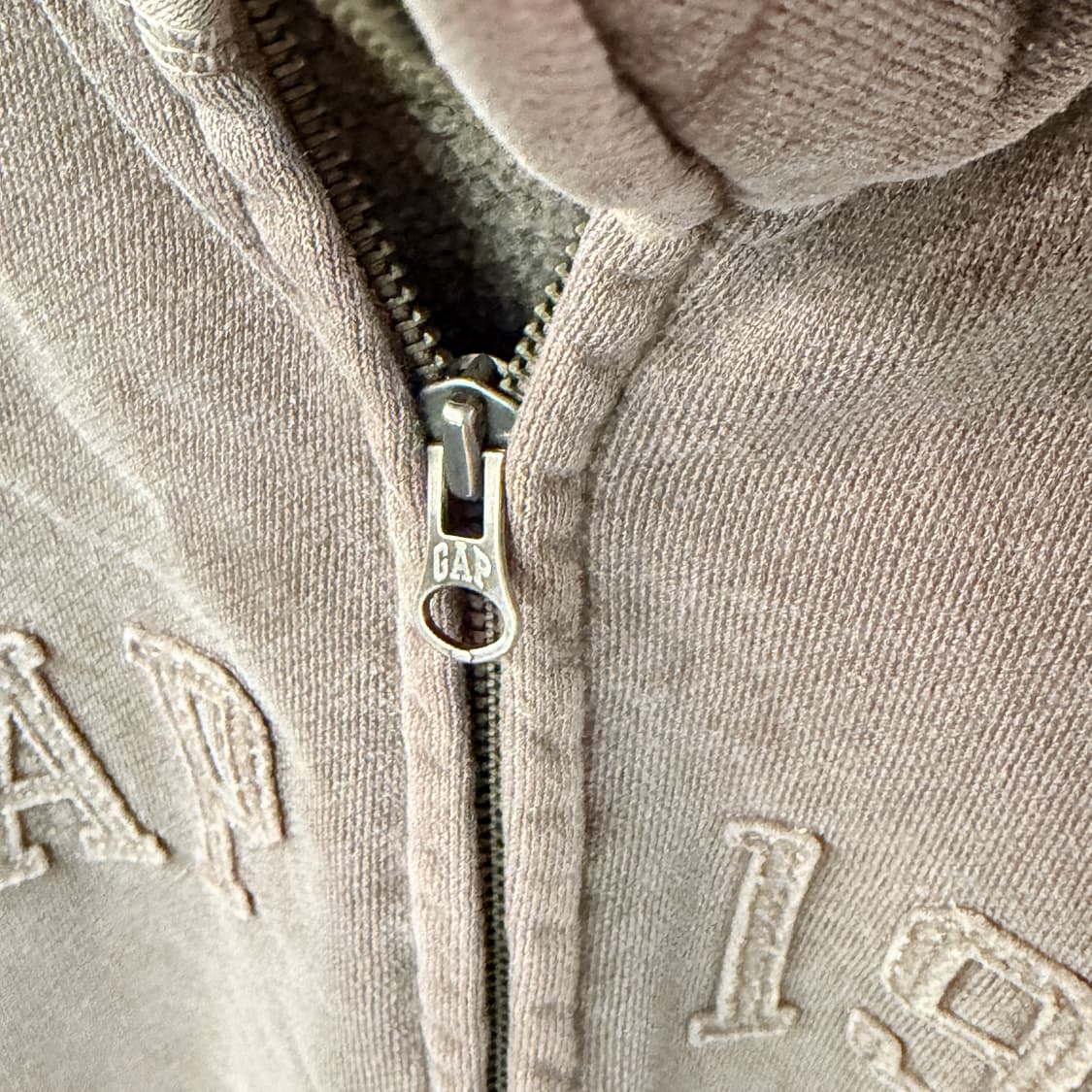 [M] 올드갭 기모 집업 상품이미지5