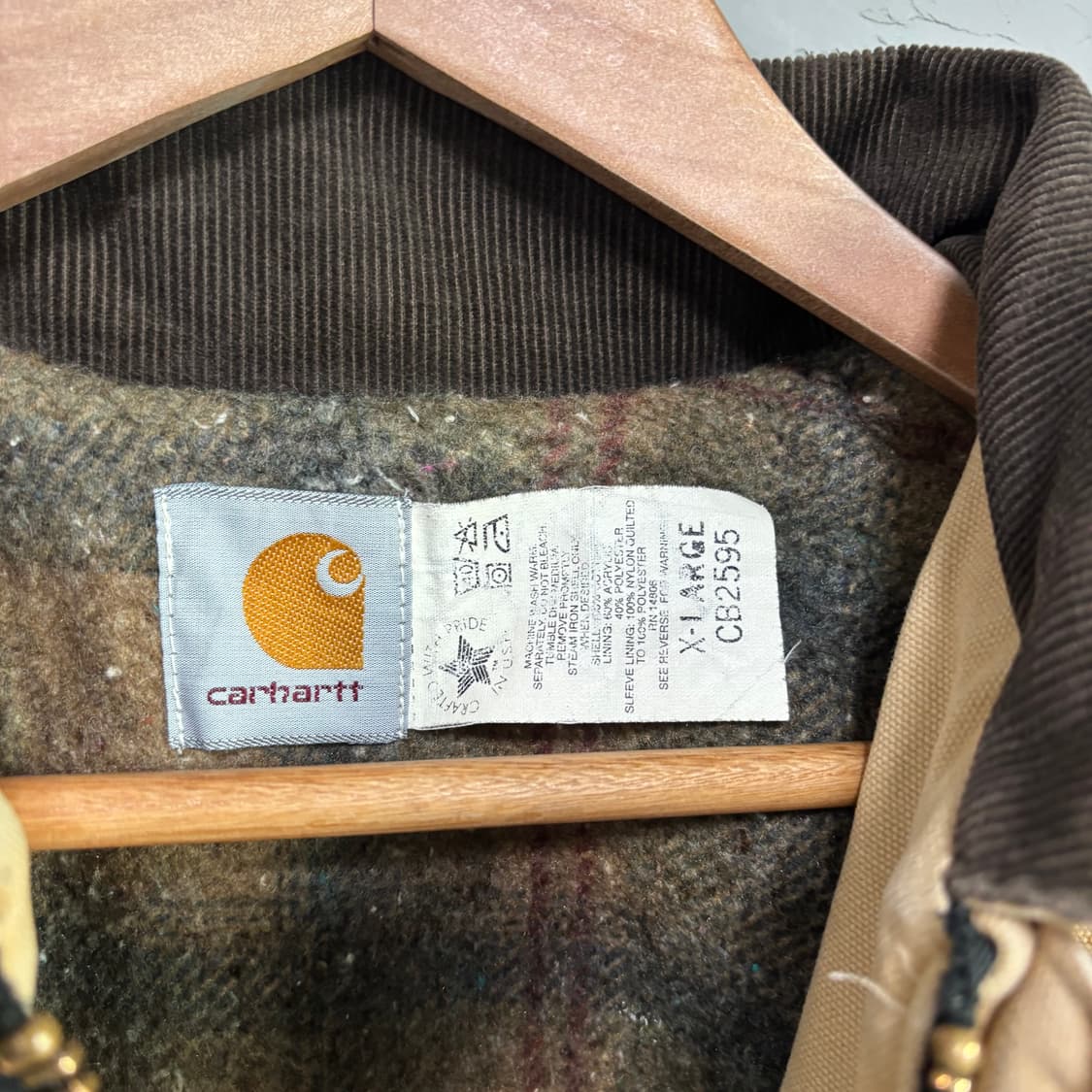 칼하트 90s USA 워크자켓 상품이미지3