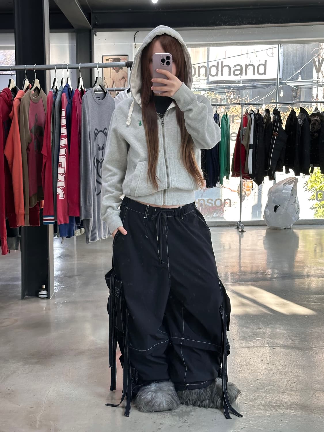 GALFY 올드스쿨 투웨이 스티치 3D멀티포켓 카고팬츠 상품이미지2