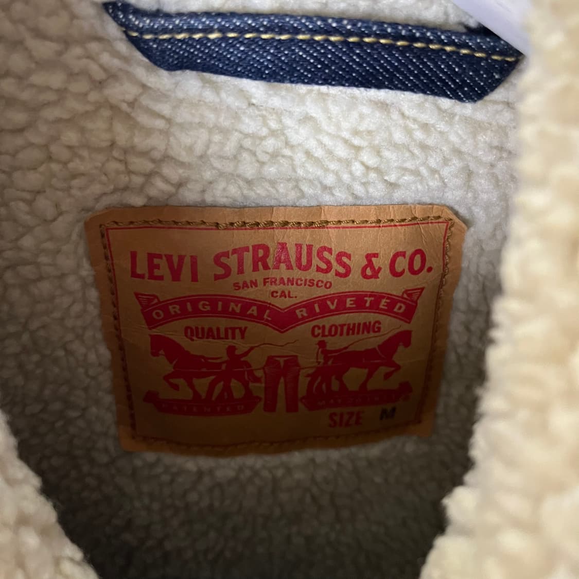 [Levi's] 리바이스 쉐르파 데님자켓 상품이미지5