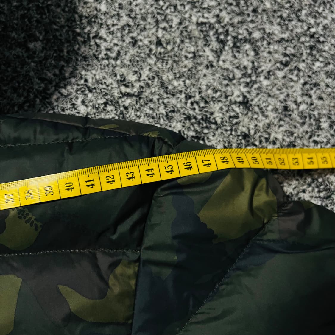 폴로 랄프로렌 카모 덕다운 패딩 M 미사용급 상품이미지9