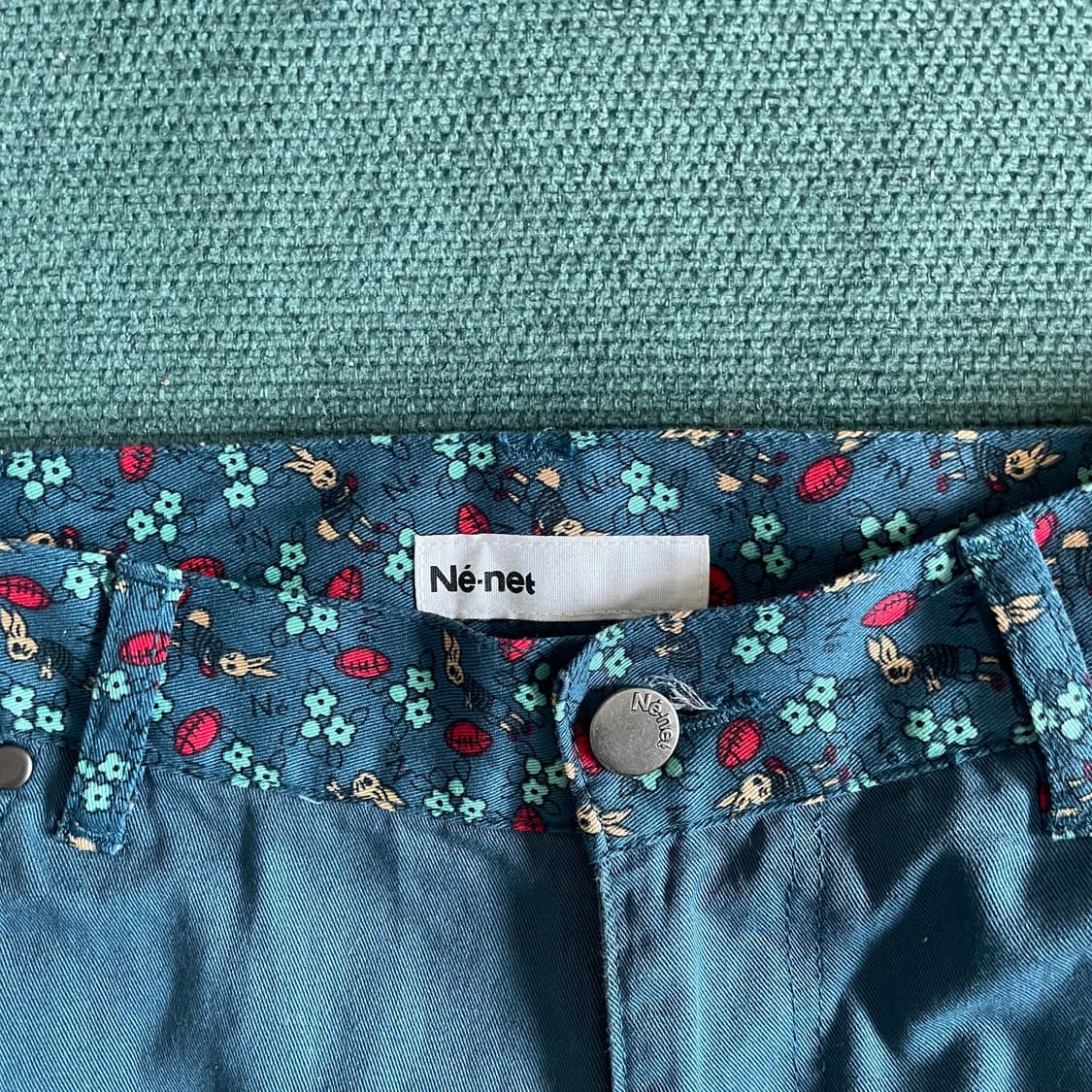 Ne-net 패턴 치노팬츠 상품이미지2