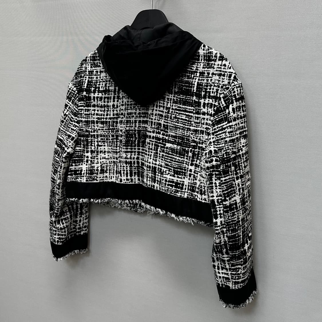 프라다 트위드 프론트 삼각로고 후드 자켓 ( 44~55 ) 상품이미지6