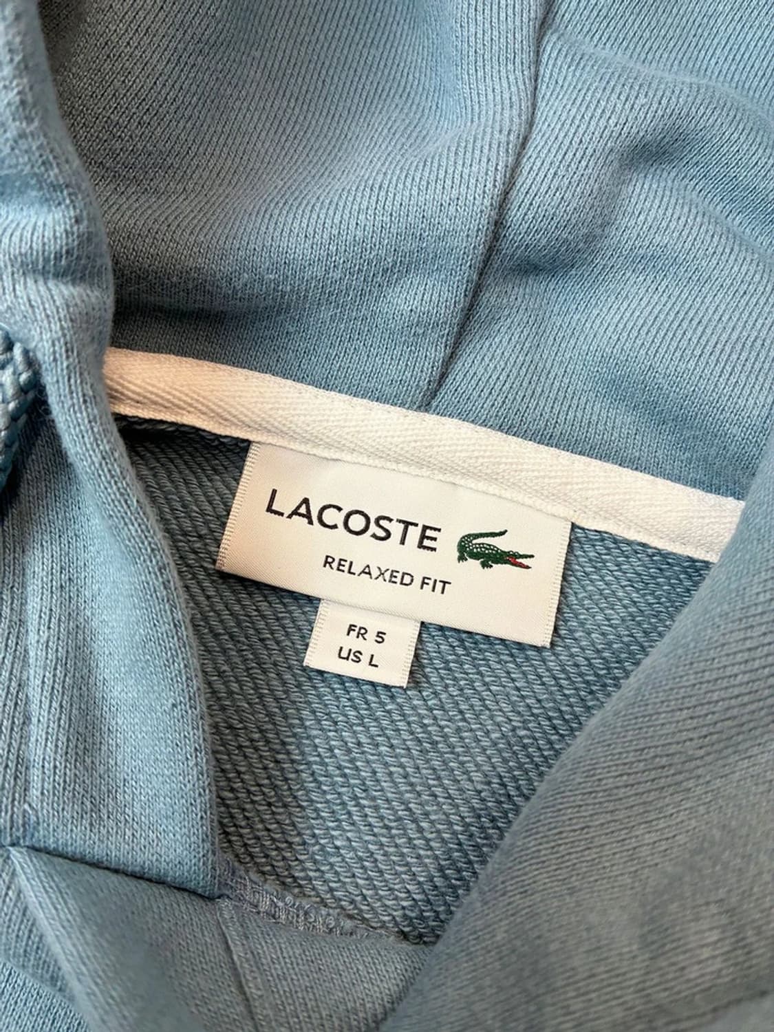 라코스테 헤비코튼 로고 오버 후드티 PN6287 상품이미지6