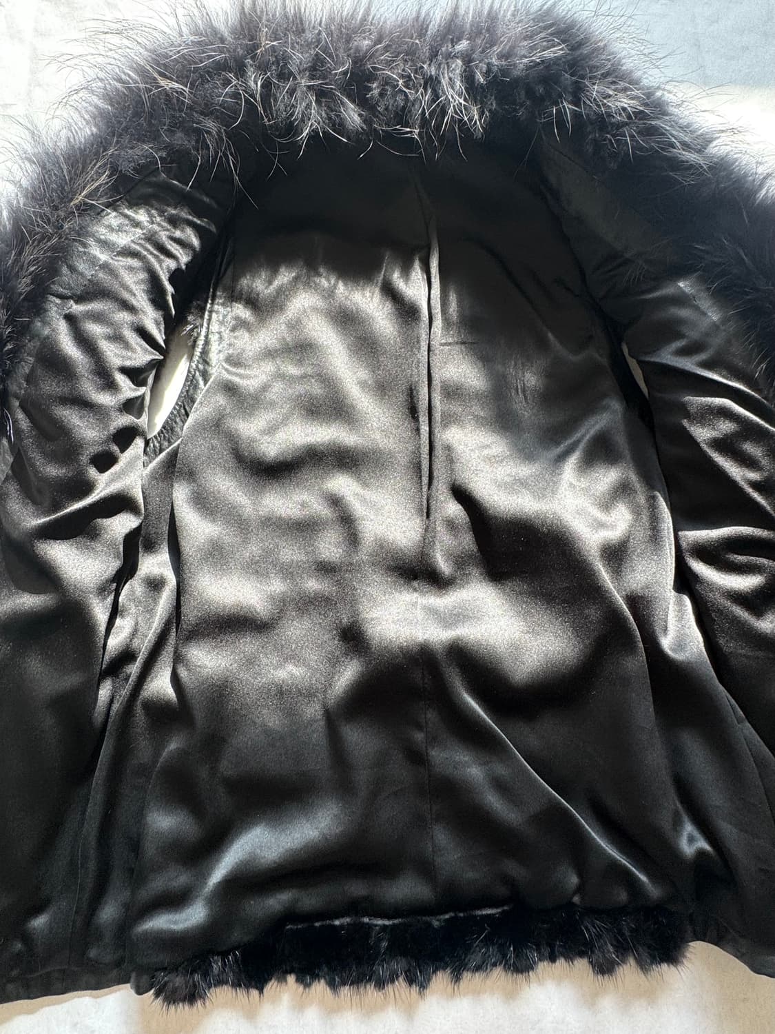 Vkei Style Leather Fur Vest 상품이미지4