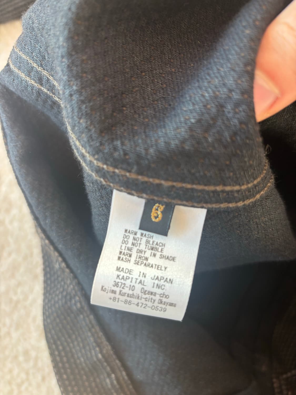 [6]캐피탈 no.9 센츄리자켓  상품이미지3