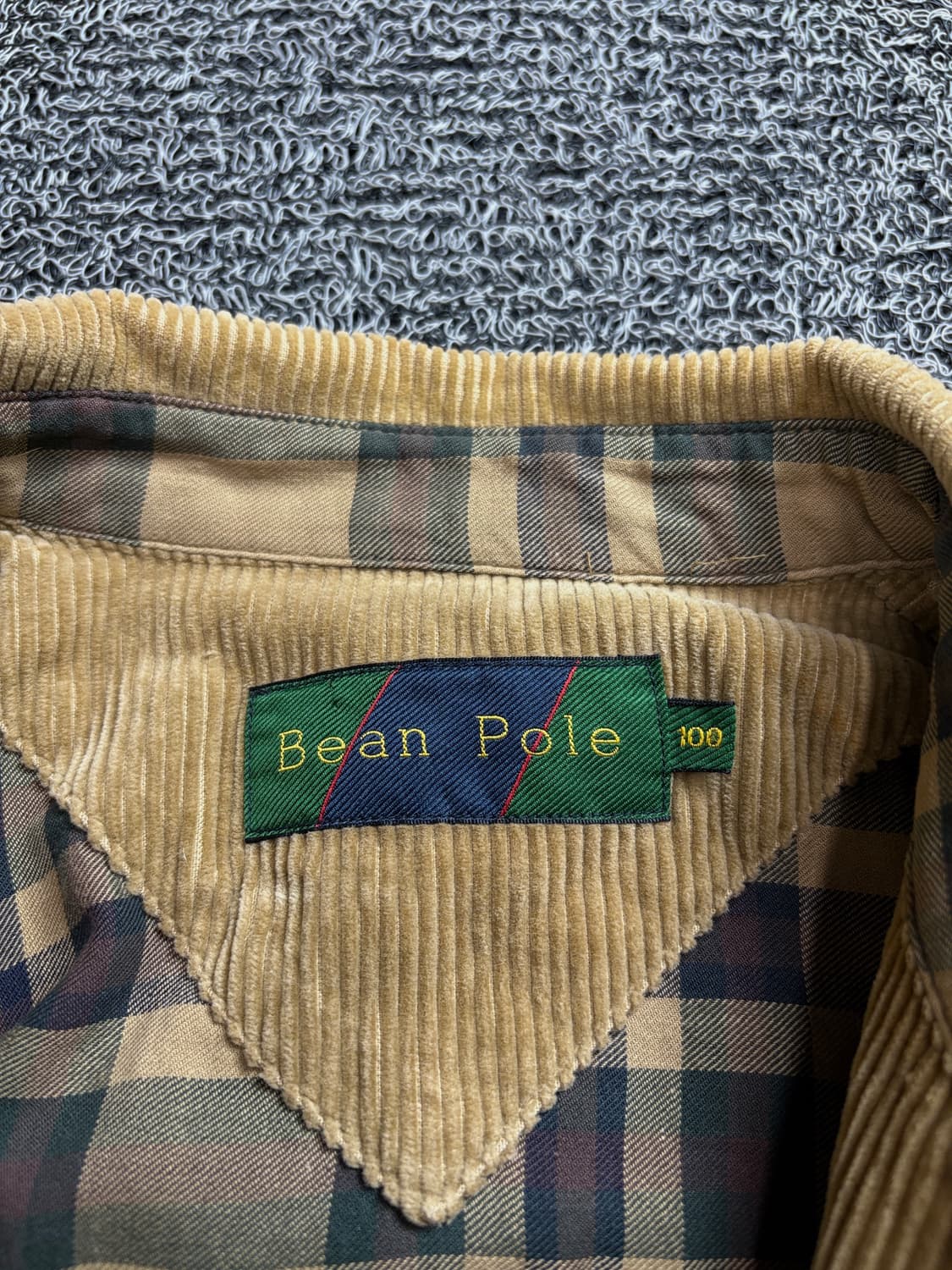 빈폴 코듀로이 아메카지 해링턴 자켓 브라운 2075 상품이미지3