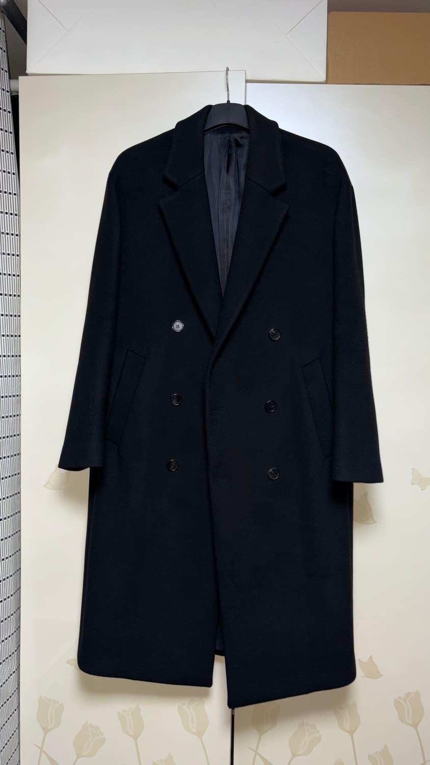 시스템옴므 캐시미어 블렌드 더블 코트 (95 사이즈) 상품이미지1