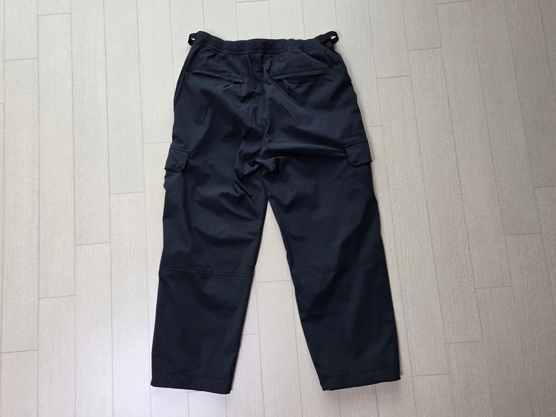 [정품] 송지오옴므 나일론 시어서커 트랙 팬츠 블랙 82 size 상품이미지5