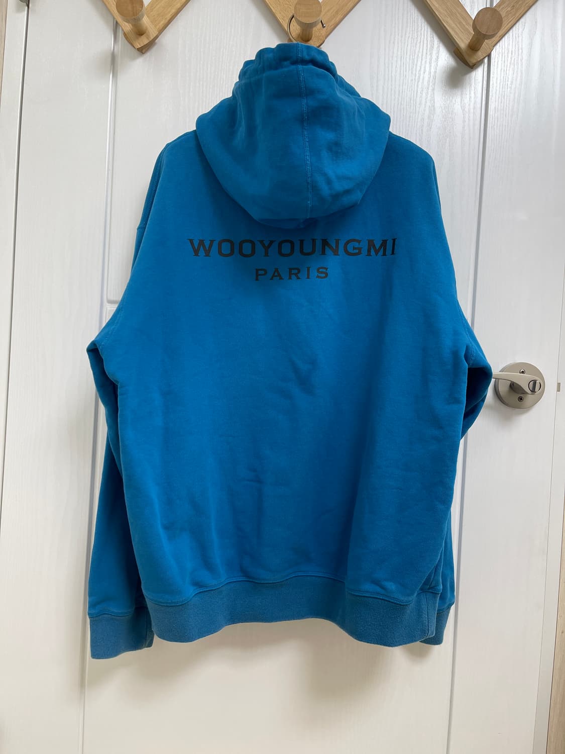 우영미 파리 블루 후드티 48 상품이미지2