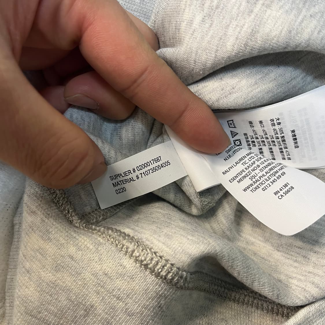 폴로랄프로렌 크루넥 맨투맨 상품이미지8