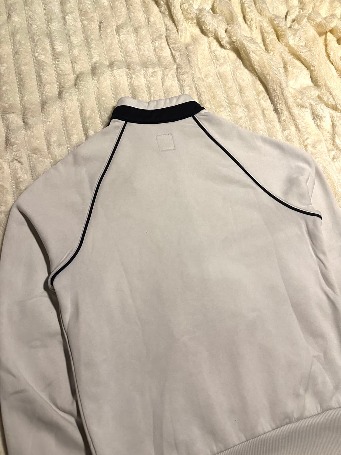 아디다스 빈티지 시필드 흰검 크롭 트랙탑 저지 져지 집업 상품이미지5