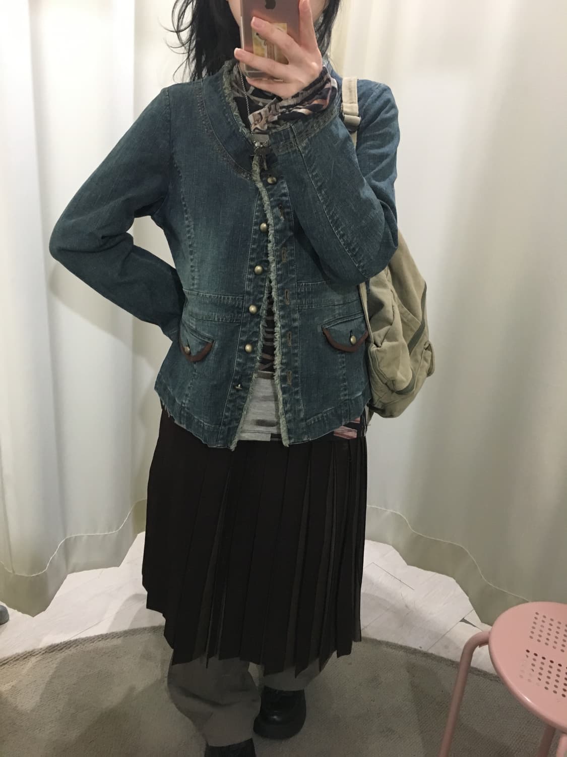 아일렛 데님 자켓 상품이미지5