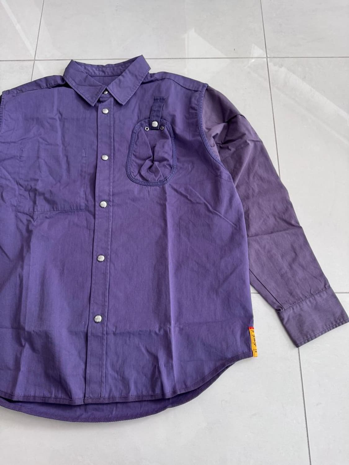 VINTAGE WASHED 빈티지 워시드 긴팔 셔츠 상품이미지1