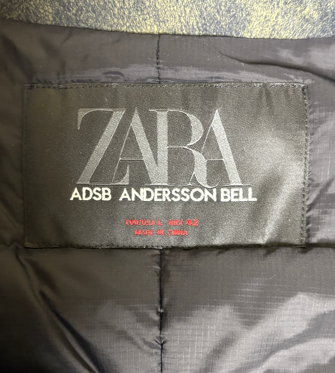 자라x앤더슨벨 퀼티드 베스트 봄버자켓 L 상품이미지2