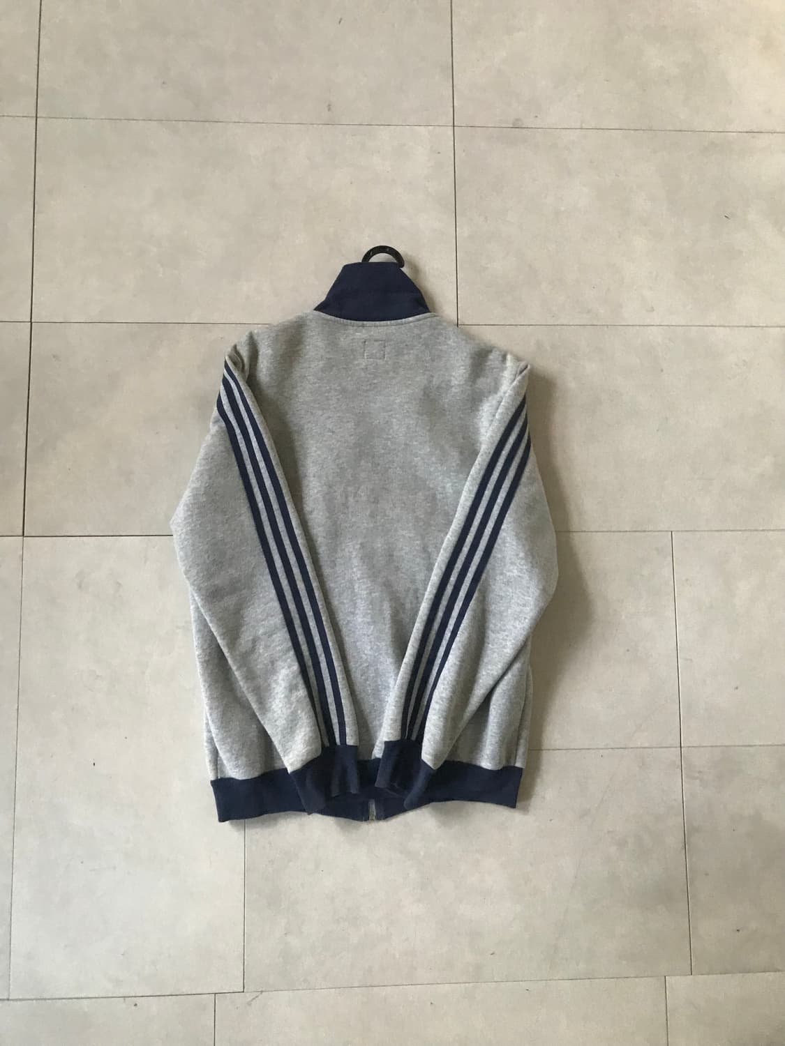아디다스 그레이 네이비 코튼 파이어버드 집업 상품이미지9