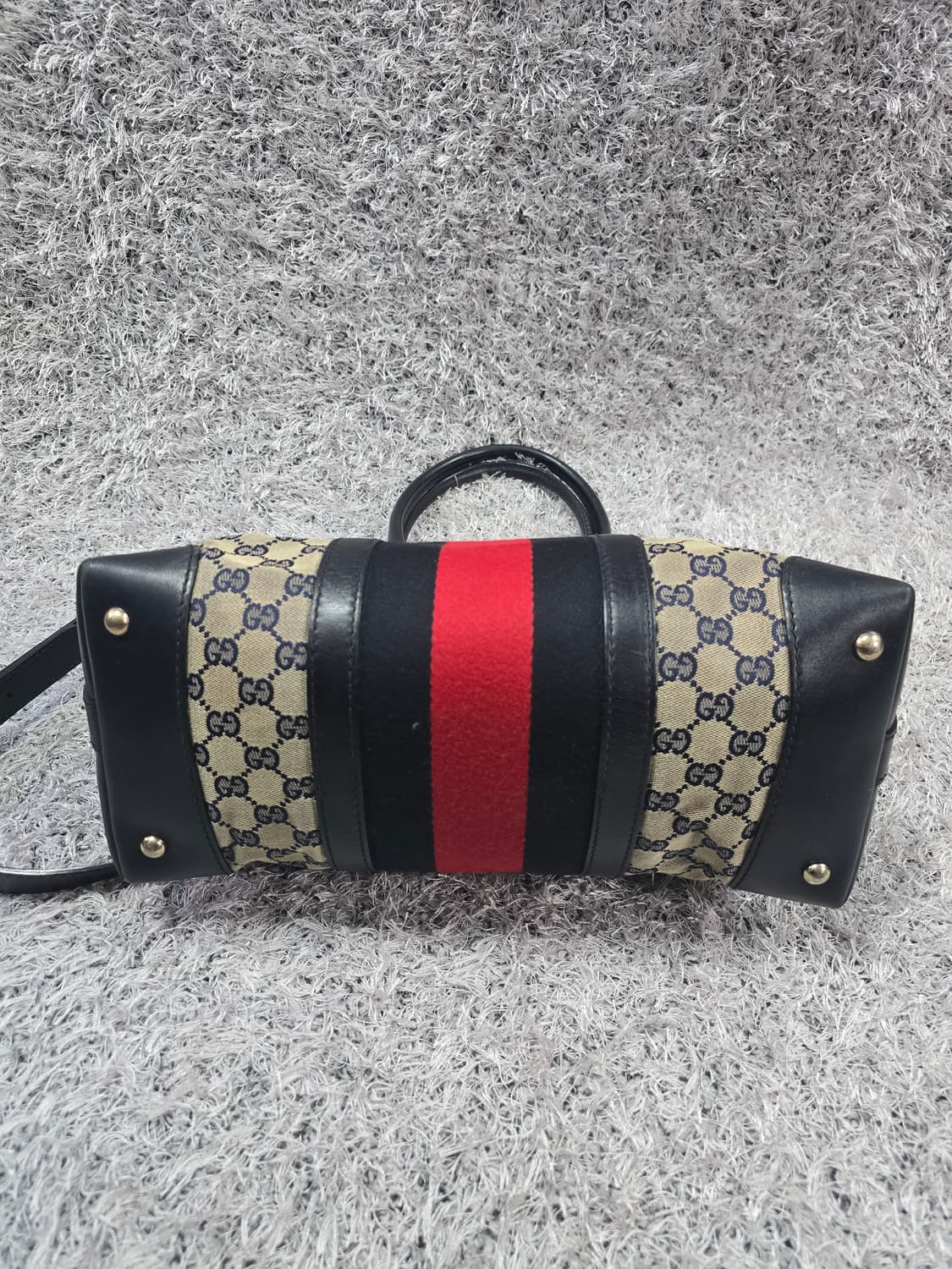 구찌 GG 캔버스 삼선 숄더백  상품이미지4