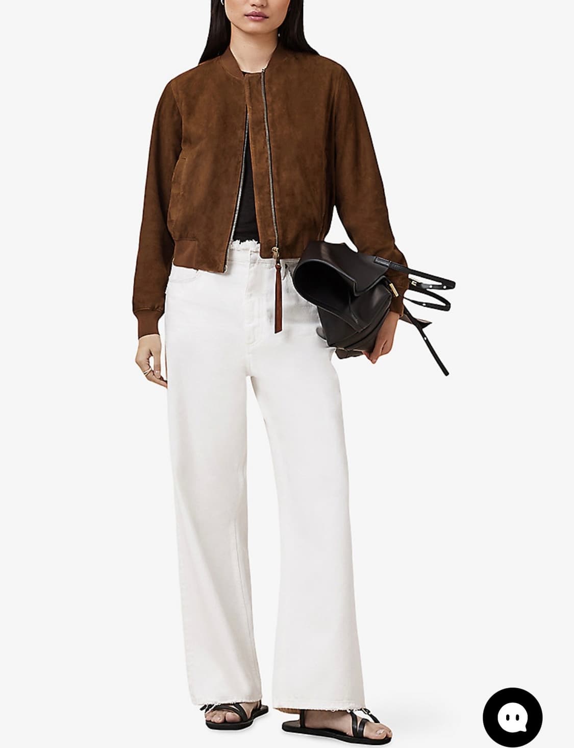 (새상품) 올세인츠 오르텐 스웨이드 봄버자켓 상품이미지2