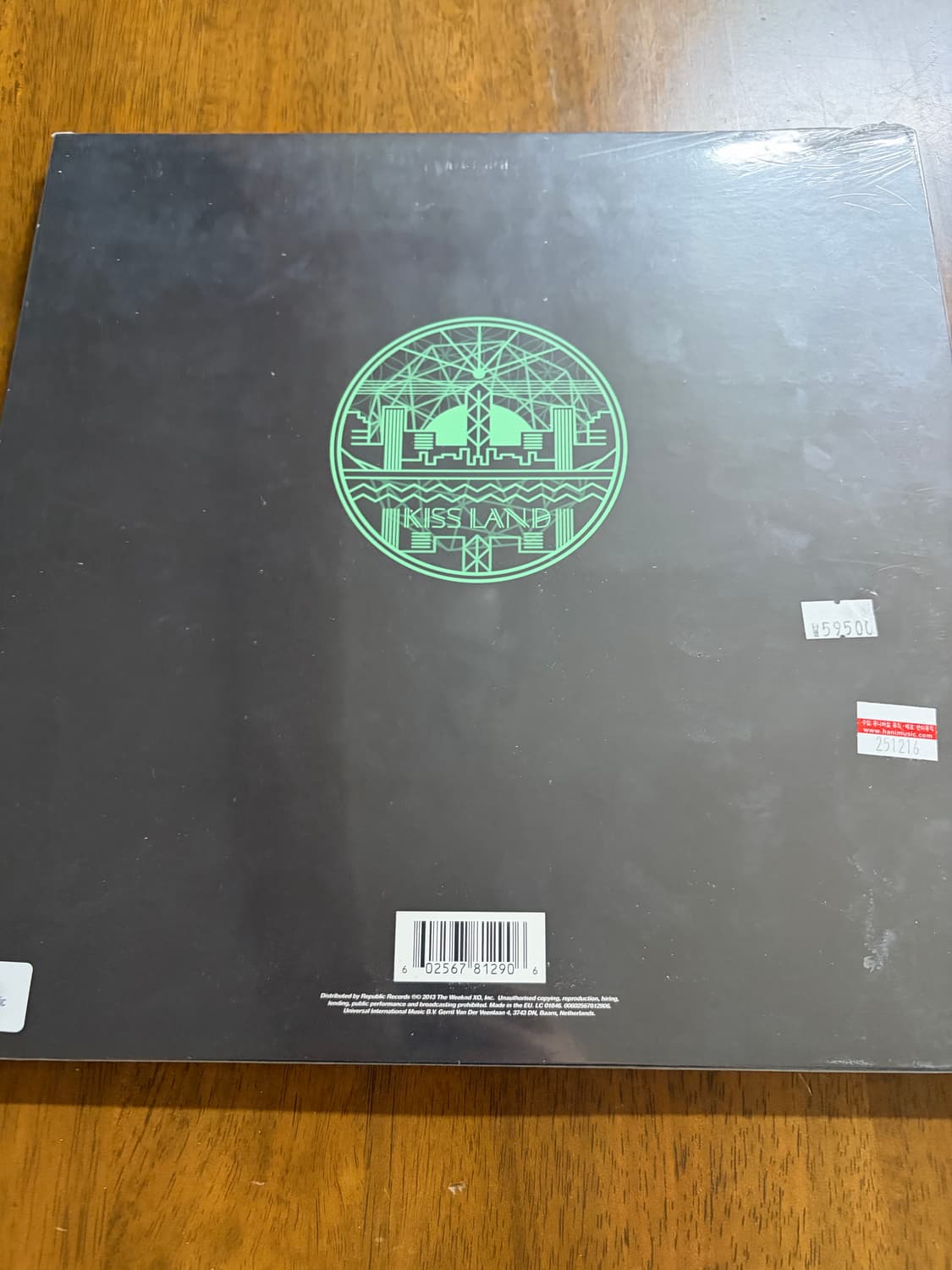 더 위켄드 kissland 5주년 한정판 LP 상품이미지3