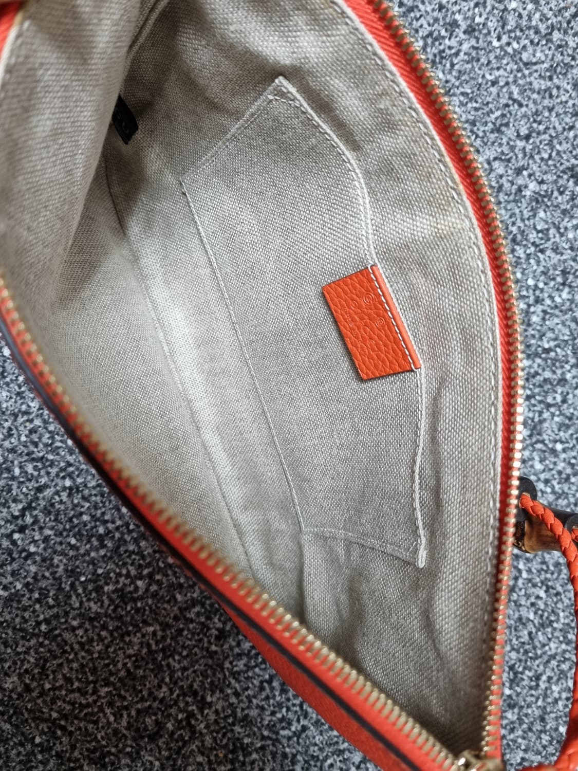 (정품) 구찌 뱀부 테슬 클러치 스몰 상품이미지6