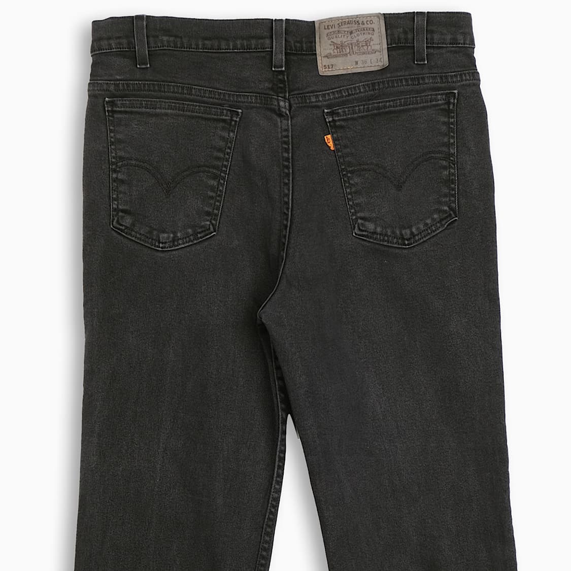 리바이스 517 오렌지탭 흑청 90s USA 34인치 OR51736218 상품이미지6