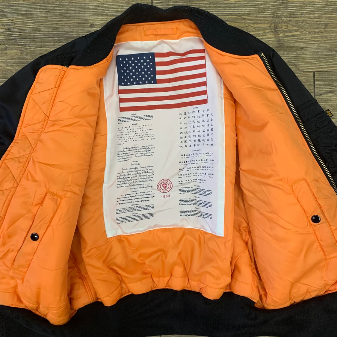 알파 인더스트리 MA-1 M 상품이미지3