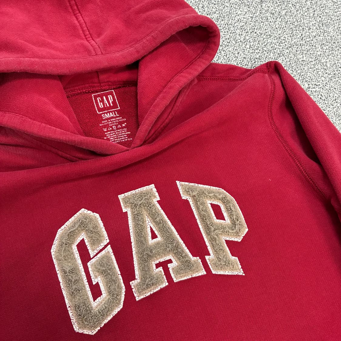 <GAP 버건디 후드티> No.1581 상품이미지7