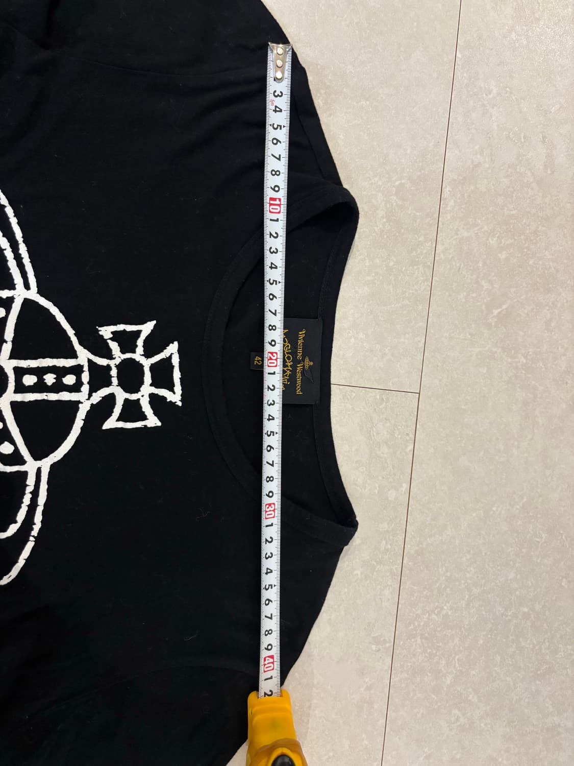 비비안웨스트우드 블랙 반팔 티셔츠 상품이미지5