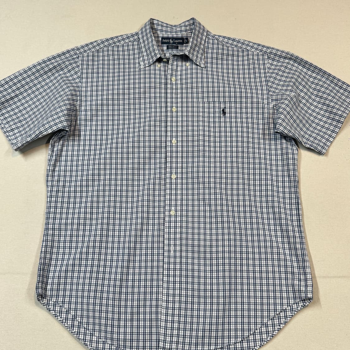 L) 폴로 랄프로렌 원포켓 체크 반팔 셔츠 상품이미지2